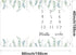 CSFOTO Baby Milestone Blanket 60''x40'' Eucalyptus Leaves Newborn Photography Props Blanket for Boy & Girl Personalized Shower Props Baby Age Blan...