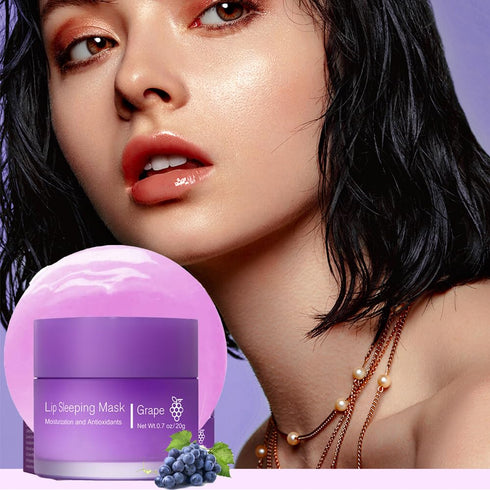 Hydrating Sleeping Lip Mask for Intense Overnight Moisture. (1, Berry)...