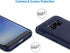 JETech Slim Fit Case for Samsung Galaxy S8, Thin Phone Cover with Shock-Absorption and Carbon Fiber Design (Blue)...