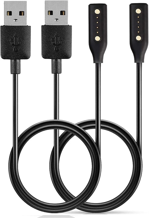 E ECSEM Charger Cable, USB Type A, 80cm, for Bose Frames Alto S/M M/L, Rondo, Soprano and Tenor - 2Black...