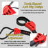 2PCS Oil Filter Wrench Set, Car Rubber Strap Wrenches, Adjustable Rubber Strap Wrench, 6In+ 8In Automotive Multifunctional Belt Wrench Fit Mechani...