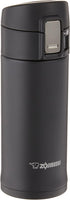 Zojirushi 0.36-Liter Stainless Steel Travel Mug, 12-Ounce, Black...