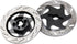 4Pack ShareGoo Metal 12mm Hex Hub Wheel Rim Tires Brake Disc Compatible with Traxxas Tamiya HSP HPI Redcat Racing 1/10 RC On-Road Car (Black)...