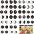 OLYCRAFT 48 Pcs 24 Styles Glass Craft Eyes 1 inch Half Round Glass Puppet Eyes Stuffed Crochet Eyes Animal Eye Crochet Crafts Making for DIY Clay ...