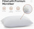 Acanva Bed Pillows for Sleeping 1 Pack with Luxury Hotel Quality, Super Plush 3D Fiber Filling, Top-end Microfiber Cover for Side Stomach Back Sle...