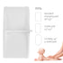 Cotton Changing Pad Cover White 2 Pack for Boys Girls, Changing Table Pad Cover Unisex Cradle Sheet Soft and Breathable 16" x 32" for Standard Bab...