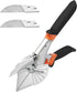 Angle Mitre Shear Cutter - Multifunctional Tool for Angular Cutting of Plastic, PVC, and Molding Trim...