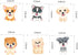 12 Pcs Dog Paw Prints Puppy Hanging Swirls Ceiling Streamers Decorations, for Dog Paw Prints Birthday Party Favors Supplies and Baby Shower Decora...