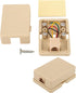 Phone Jack Surface Mount Single Port Telephone Jack Box 4 Screw Terminals to 1 RJ11 6P4C Female 2pack Ivory...