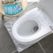 NEAGLORY 100 Pack Disposable Plastic Toilet Seat Cover Waterproof and Non Slip Individually Wrapped, for Travel, Toilet Seat Protectors for Toddle...