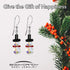 Body Candy Handcrafted Snowman Holiday Earrings Created with Crystal for Women, Mother, Friend, Wife...
