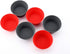 12 Pack Reusable Nonstick Jumbo Silicone Baking Cups, Cupcake and Muffin Liners, 3.8 Inch Large Size, Red and Gray Colors, Round...