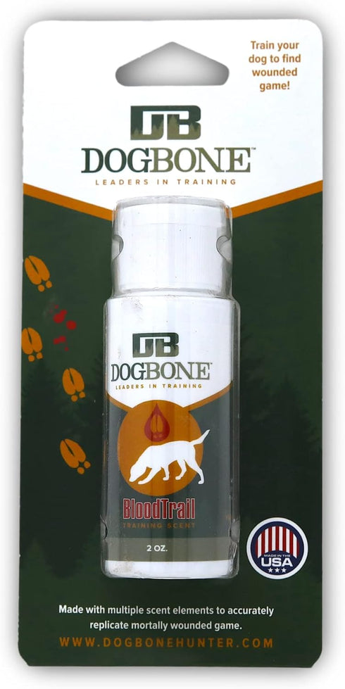 DogBone BloodTrail Scent for Tracking Dog Training | Dog Training Kit | Hunting Dog Accessories | Dog Scent Training Kit | Deer Hunting Accessorie...