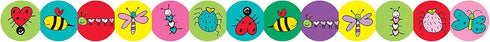 Hygloss Products Love Bugs Die-Cut Bulletin Board Border – Classroom Decoration – 3 x 36 Inch, 12 Pack...