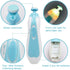 Baby Nail Trimmer File with Light Safe Electric Nail Clippers Kit for Newborn Infant Toddler Kids Toes and Fingernails Care, Polish and Trim Batte...