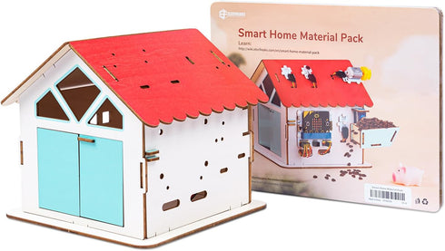 ELECFREAKS Smart Home Material Pack for Elecfreaks Sensors/Breakout Board/Servo (Not Include Sensors and microbit)...