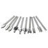 10Pcs Titanium Router Bits 1/8" Shank Carbide Engraving Milling Cutter Bit Set for Rotary Tools for DIY Woodworking, Carving, Trimming, Drilling...
