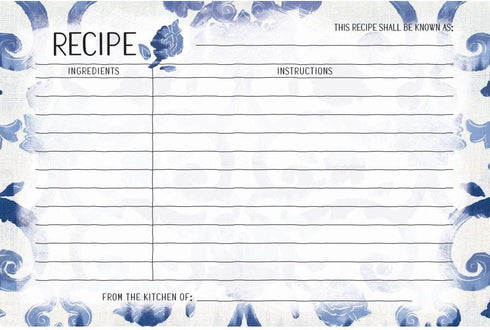Lang Companies, Pantia Vie 4x6 Recipe Card by Patina Vie...