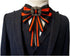 Topaz Christmas black bow tie brooch for women men bowknot costume brooches fashion jewelry cravat ribbon broach pin womens corsage jabot collar n...