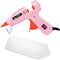 Glue Gun, Mini Hot Glue Gun Kit with 20 Glue Sticks, Hot Glue Guns for Crafts School DIY Arts Home Quick Repairs, Mini Glue Gun Pink...