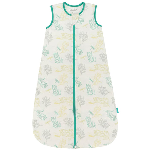 Bamboo Sleep Sack, 0.5 TOG Baby Wearable Blanket Sleep Sack 6-12 Months for Spring and Summer, Plant...