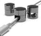Cable Anchors for Desk Organization Gun Metal | Premium Aluminum Cord Organizers | Charger + Cable Management Clips for Home & Office | Stylish, S...