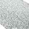 ShiDianYi 12x72-Inch Silver Sequin Table Runner Sparkly Metallic Silver Sequin Runner Event Bridal Wedding Runner Birthday Party Dinner Party Addi...