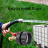 275-330 Gallon IBC Tote Tank Adapter 2" Fine Thread - 1/2" Male NPT Inlet × 3/4" Male GHT Outlet, Brass hose Faucet Garden Hose Connector...