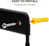 Ironing Board Hanger Iron Board Wall Mount for Laundry Rooms, Black...