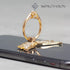 Angel Wings Glitter Bling Bling Phone Ring Holder, 2 Pack Sparkle Phone Ring Grip Artificial Diamond Stand,Rhinestone Cell Finger Ring for Phones,...