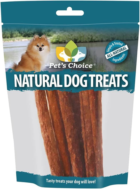 Pet's Choice Natural Dog Treats, Elk Jerky, 6 Count, Brown (0001-6PK)...