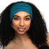 Woeoe African Headbands Knotted Hairbands Black Yoga Sport Head Wraps Wide Elastic Head Scarf for Women and Girls (Pack of 4)...
