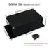 Junction Box IP65 Waterproof Dustproof ABS Plastic Universal Electric Project Enclosure with Fixed Ear Black 6.2x3.5x2.5 inch (2pc)...