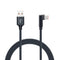 90 Degree USB A to USB C Cable 3.3ft,66W 6A Type C Fast Charging Data Cable,Fast Charging Cloth Braided Cable,for USB C Devices Samsung Huawei and...