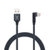 90 Degree USB A to USB C Cable 3.3ft,66W 6A Type C Fast Charging Data Cable,Fast Charging Cloth Braided Cable,for USB C Devices Samsung Huawei and...
