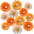 12pcs 10in 12in Paper Flowers Tissue Flowers Pom Paper Pom Poms Hanging Paper Flowers Wall Backdrop Wedding Party Flower Decorations DIY Art Craft...