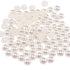 10mm White Flatback Imitation Pearls Resin Pearl Beads Half Pearls Beads for DIY Crafts Making 180pcs (Ivory)...