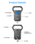 Fish Scale, Meilen 110lb/50kg Luggage Scale Hanging Scale Fishing Scale with Backlit LCD Display, Luggage Scales for Suitcase with Large Handle, D...
