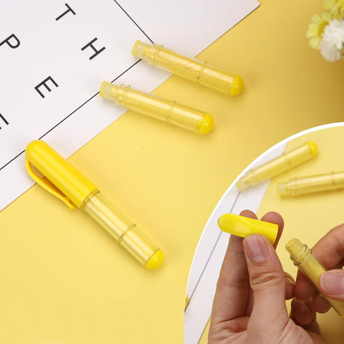 Fabric Chalk Markers, 2 Pack Refillable Chalk Pencils for Quilting and Sewing, Quilting Chalk Marker, Yellow Sewing Chalk, Sewing Notions & Access...