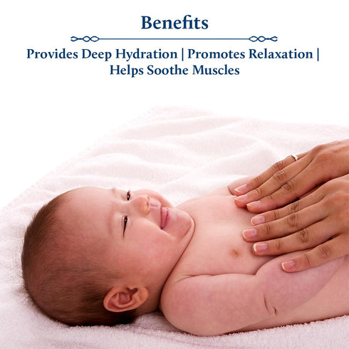Blue Nectar Ayurveda Gentle Baby Oil for Newborn Skin Care -Moisturizing Baby Massage Oil for Dry Skin Moisturizer |Soothing with 100% Natural Coc...