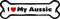 Imagine This Company I Love My Breed Bone Shaped Pet Magnet; Removable Magnets for Cars, Fridges, Lockers & More, Stylish Pet Inspired Car Accesso...