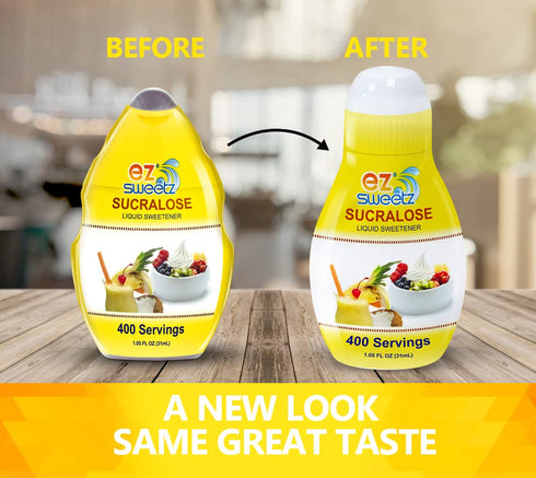 EZ-Sweetz (2 Pack 1.05oz - Liquid Sweetener 400 Servings/Bottle)...