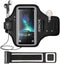 Galaxy S10 S9 S8 Armband, JEMACHE Gym Running Exercises Workouts Phone Arm Band for Samsung Galaxy S10/S9/S8/S7 Edge (Black)...