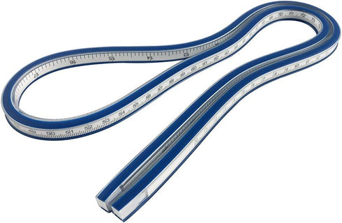 Woodworking 36 Inch Flexible Curve Ruler Flex Design Rule, Ideal for Engineering Drawing, Design Graphics, Garment Design, All Kinds of Painting...