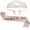 Finally 21 Rose Gold Sash and Crystal Tiara Set - 21st Birthday Party Decorations...