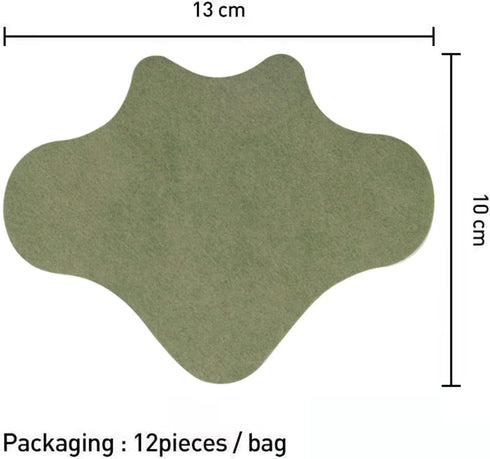 MQ 12 Count Lumbar Patches, Heat Patches for Lumbar, Lumbar Relief Patches, Warming Herbal Patches Long-Lasting Relief for for Lumbar, Knee, Back,...
