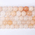 46PCS 8mm Natural Pink Aventurine Gemstone Beads Round Loose Spacer Stone Beads for Jewelry Making DIY Bracelet Necklace Materials 15"...