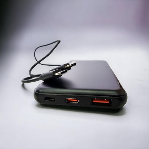 Grip Gear 10000mAh12V Output ! Portable Charger, Power Bank, Battery Pack with USB c Cable - Battery Pack Compatible with iPhone,Android etc(Black...