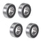 Front and Rear Wheel Bearing Set fit Coleman Powersports CT200U, CT200U-EX Trail 200 Mini Bike, Baja MB165 MB200 Mini Bikes Part# GB276-89/6202Z (...