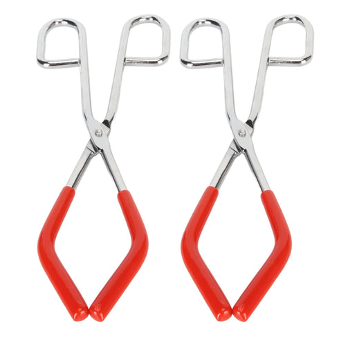 Labs Beaker Tongs Rubber Coated Chemical Tool 50mL2000mL Beakers Made of Steel with rubber sleeves...